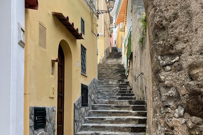 Full Day Private Tour of the Amalfi Coast from Naples - Positano: pastel cliffs, bougainvillea lanes, and limoncello breaks