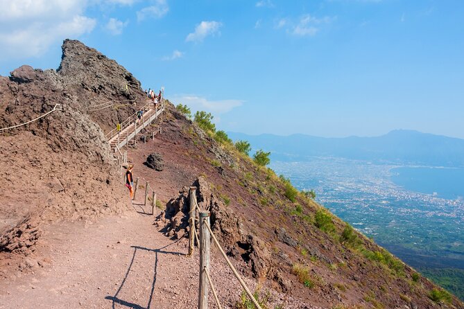 Full Day Tour to Pompeii, Vesuvius and Wine Tasting - Getting to Vesuvius National Park and the Crater Walk