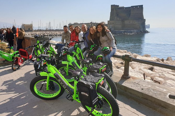 Guided tour of Naples by FAT electric bike - Stop 4: Centro Storico Sights—Duomo, Spaccanapoli, Santa Chiara, San Domenico