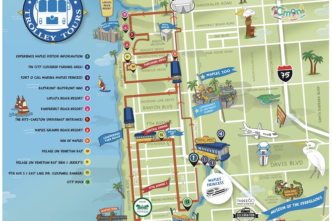 Guided Tour of Naples on a Vintage Trolley (Hop on - Hop off) - Key Things You’ll Notice on This Trolley Tour