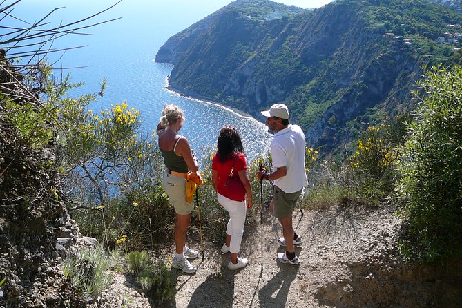 Half-day east coast hike in Ischia island with pick-up - Castello Aragonese: spotting Ischia’s medieval landmark from the trail