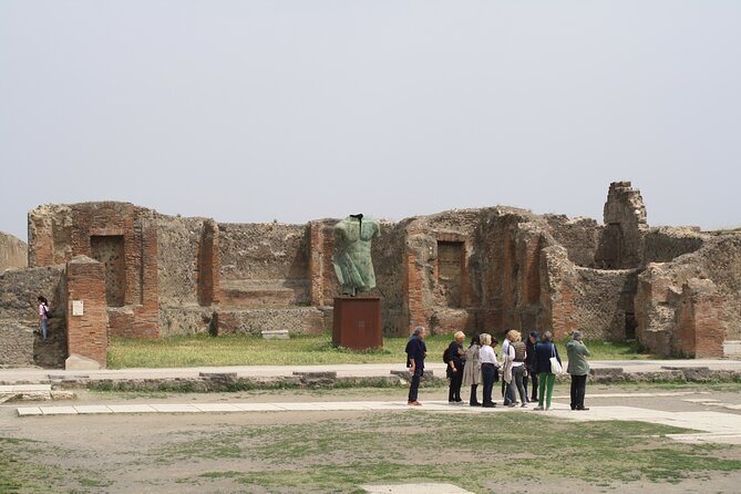 Half-Day Exclusive Private Tour of Pompeii and Herculaneum - Pompeii stop: forum life, shops on the street, and the city’s plumbing