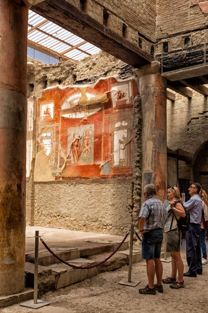 Herculaneum Guided Walking Tour with Entry Ticket - The guided walk: what you’ll actually do during the 1.5-hour tour