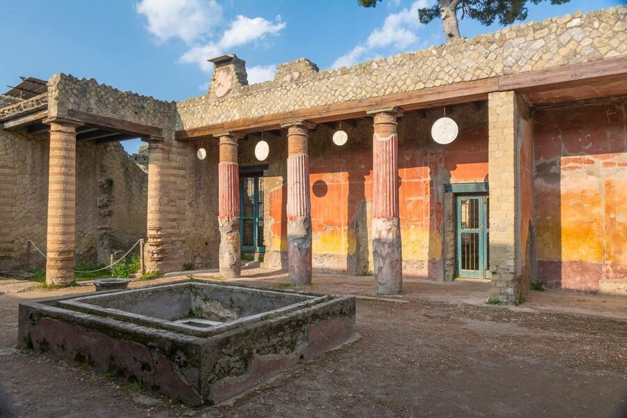 Herculaneum: Skip-the-Line Entry Ticket with Audio Guide - Walking the ancient town: market, fountains, and the theatre