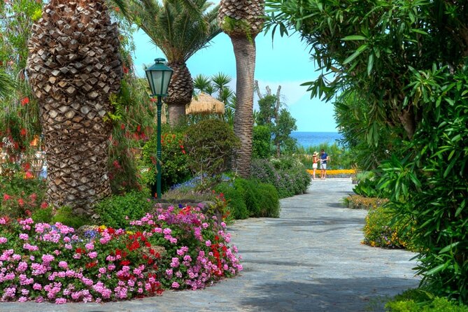 Ischia Poseidon Gardens Entry Ticket with Hydrofoil Transfer - Food, water shoes, and packing like you mean it