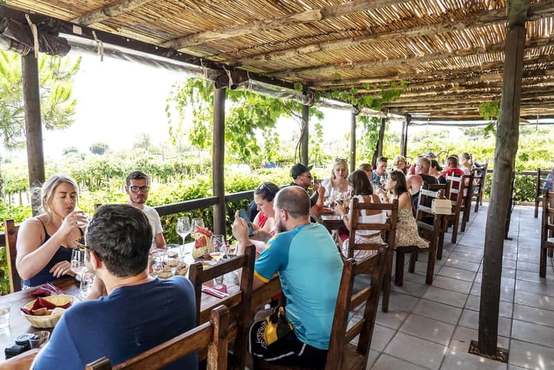 Mount Vesuvius: Vineyards Tour with Wine Tasting and Lunch - Lunch in Campania style: how food and wine match in the real world