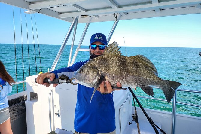 Naples Backwater/Calm Bay Fishing - Snacks, cooler, and the marine restroom you’ll be glad about