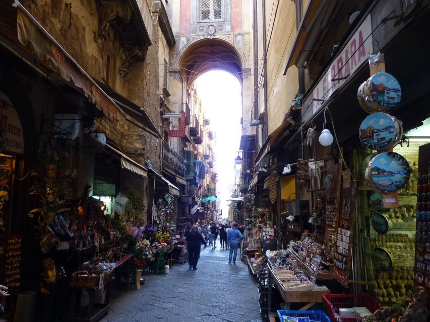 Naples: City Walking Tour w/ Underground Roman Ruins Ticket - Via San Gregorio Armeno and Via dei Tribunali: Where Naples Trades in Everyday Magic