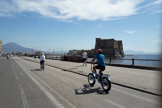 Naples electric bike tour Partenope - Castel Nuovo and the Power Look of Naples