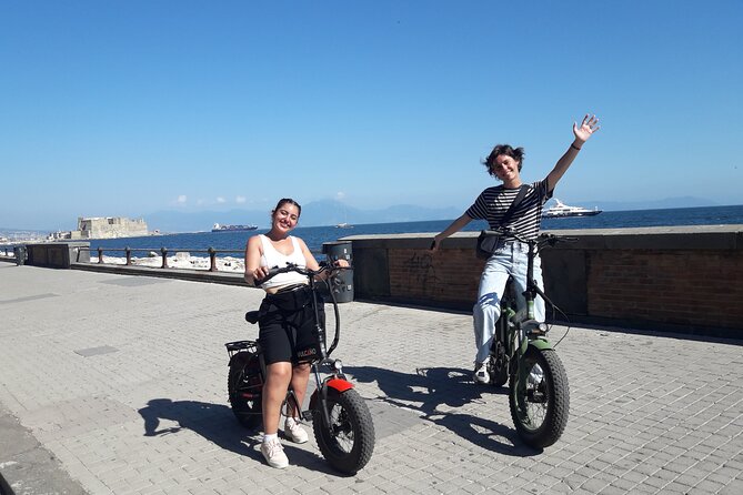Naples electric bike tour Partenope - Palazzo Reale and Piazza del Plebiscito: Where Big Naples Energy Happens