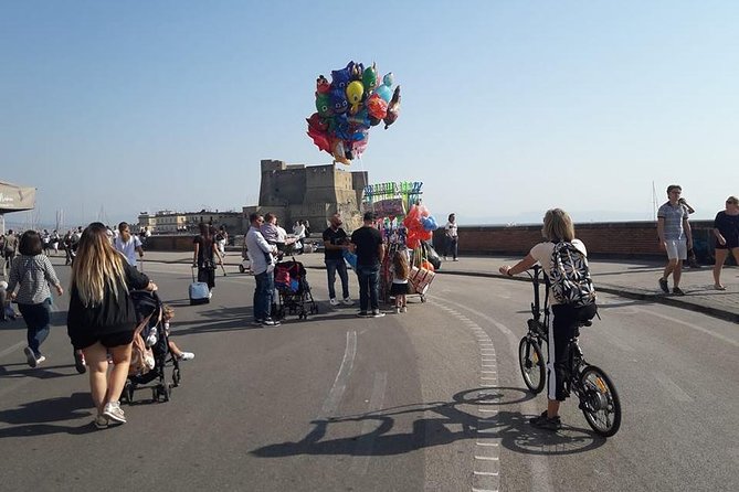 Naples electric bike tour Partenope - Lungomare Partenope: Naples by the Sea (With Real Views)