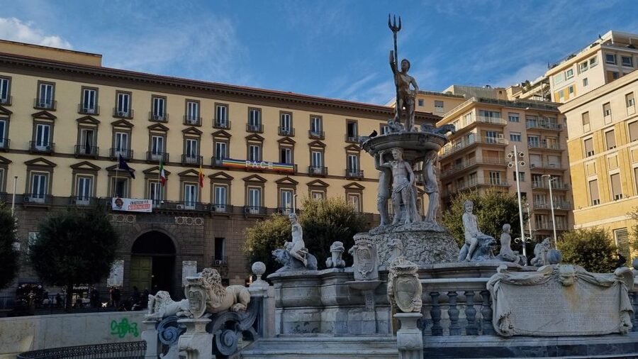 Naples Essentials: Monuments, Local Life & Street Art - Castel Nuovo (Maschio Angioino): Where Naples Looks Like a Power Center
