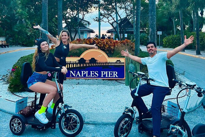 Naples Florida Electric Trike Tour - Fun For The Entire Family! - Where you meet and how the ride actually feels
