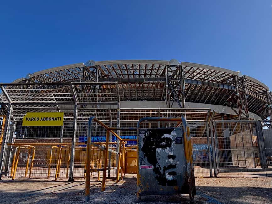 Naples: Football Tour with Maradona Stadium & Mural - Getting Oriented at Napoli Centrale (and Finding Your Guide)