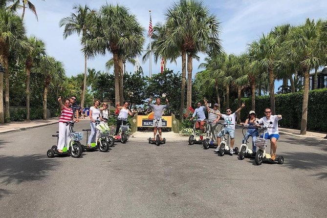 Naples Guided Electric Trike Tour - Prestigious marina and Port Royal area: the mansions-and-waterviews portion