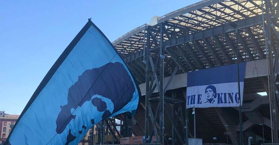 Naples: Maradona Stadium Guided Exterior Walking Tour - Getting your bearings at Mostra-Stadio-Maradona