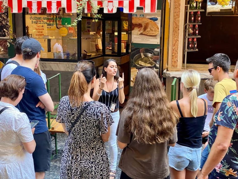 Naples: Old City Center Street Food Tour with Spritz - What you actually eat: mozzarella, pizza types, vegetables, fried snacks, gelato