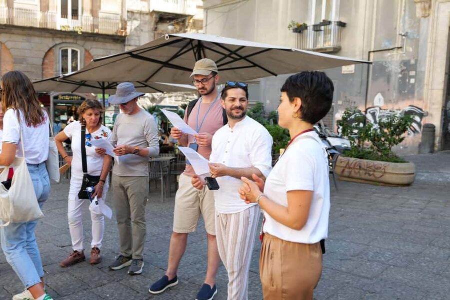 Naples: Old Town Tour with Veiled Christ and Cathedral - Practical Tips: Radios, Restrictions, and Staying Comfortable