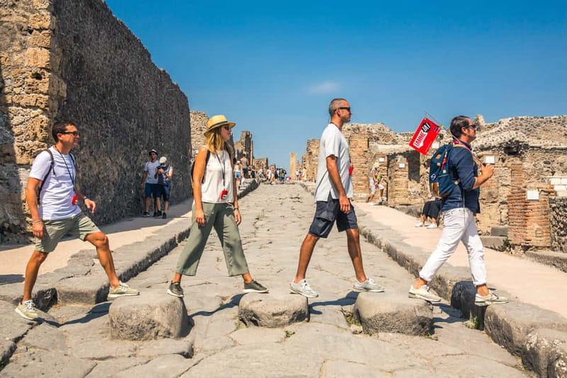 Naples or Sorrento: Full-Day Pompeii and Mount Vesuvius Tour - Entering Pompeii fast: skip-the-ticket-line plus a guided route