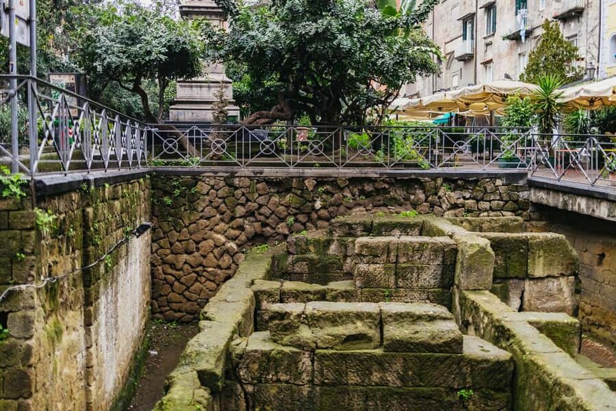 Naples: Origins, Cults and Legends Old Town Guided Tour - Basilica di San Lorenzo Maggiore and the recycled-Rome angle