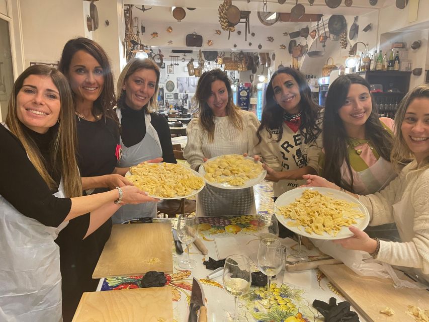 Naples: Pasta Cooking Class with Tiramisù and a Drink - Finding Restaurant San Carlo 17: Central Naples, Easy to Link With Your Day