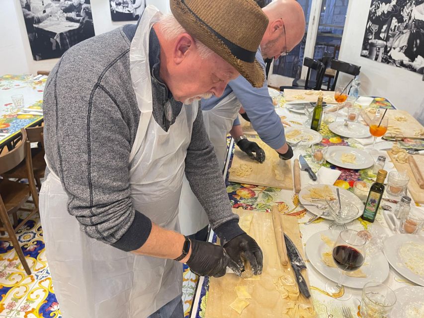Naples: Pasta Cooking Class with Tiramisù and a Drink - Tagliatelle Nerano: Shaping Long Pasta Without the Stress