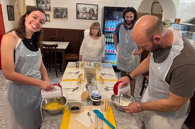 Naples Pizza Cooking Class in Local Restaurant - The shared meal: wine, pizza tasting, and finishing with tiramisu