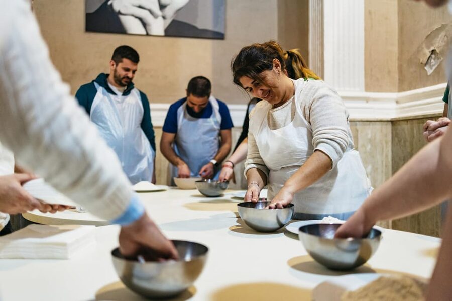Naples: Pizza-Making Workshop with Drink and Appetizer - Eat What You Make: Drink Included and a Diploma to Take Home