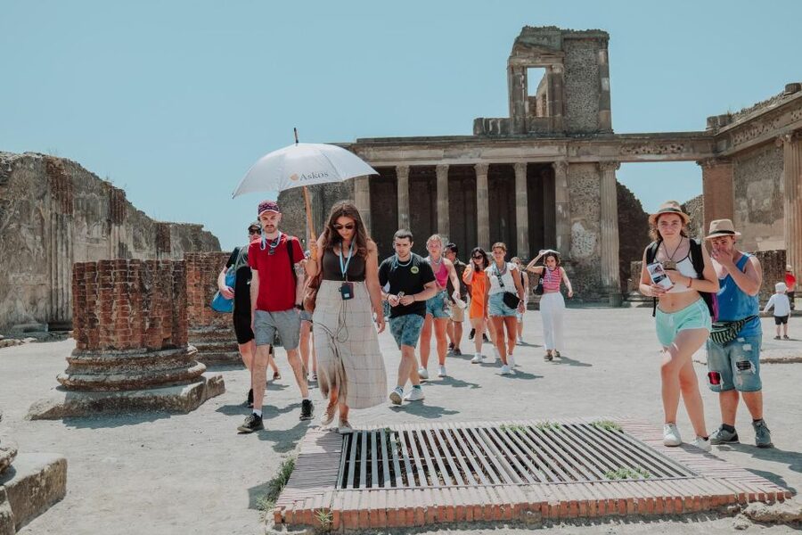 Naples: Pompeii and Mount Vesuvius Entry Tickets and Tour - The crater hike and rim views: pacing, effort, and what to expect