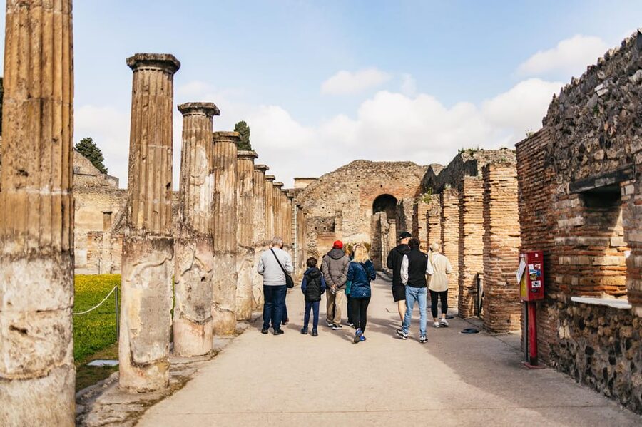 Naples: Pompeii and Mt. Vesuvius with Lunch and Wine Tasting - Mount Vesuvius With a Real Choice: Crater Trail or Hell Valley
