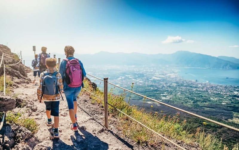 Naples: Pompeii and Vesuvius Day Trip - Up close with Vesuvius: National Park drive and alpine geology