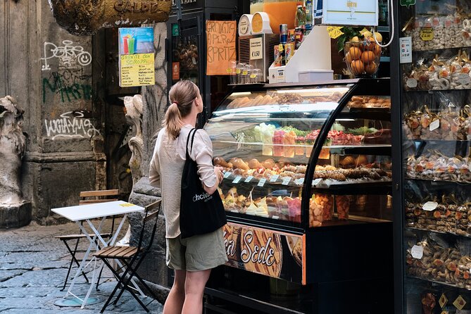 Naples Private Food Walking Tour from Pizza to Limoncello - Pignasecca Market snacks: tarallo, street food, and quick local wine