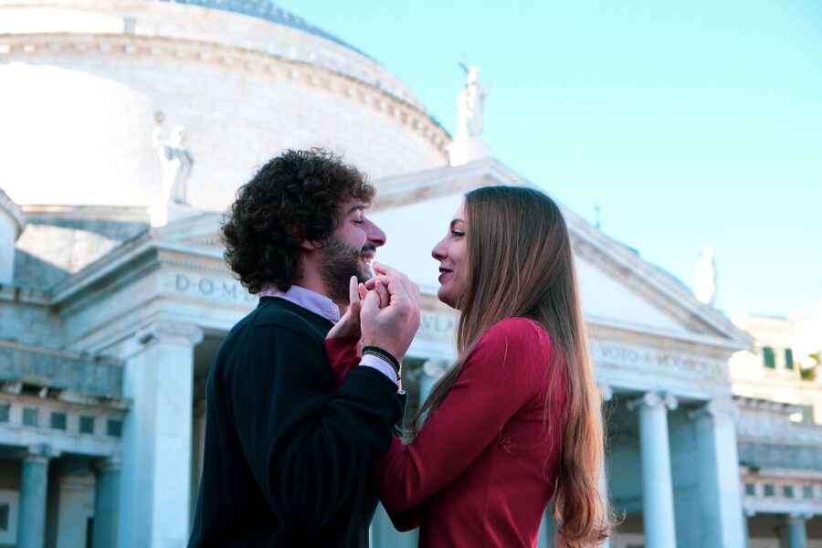 Naples: Private Photoshoot Plebiscito and Vesuvio View - Why Piazza del Plebiscito works so well for photos