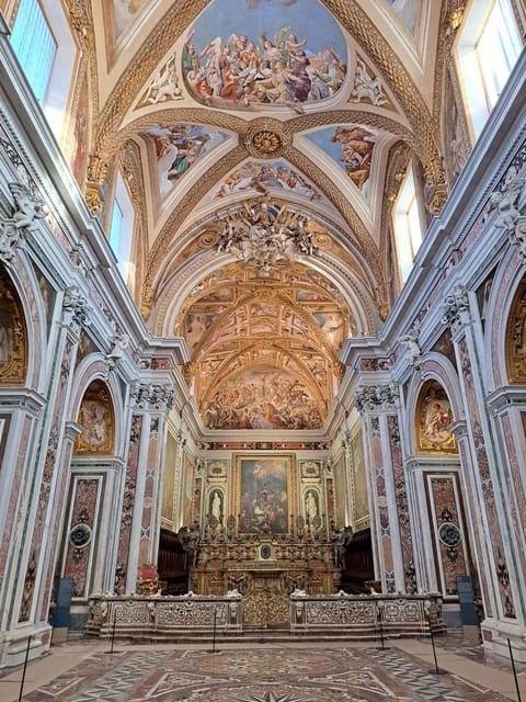Naples: San Martino and Sant'Elmo Castle Guided Tour - Certosa di San Martino: Baroque art that you can walk through