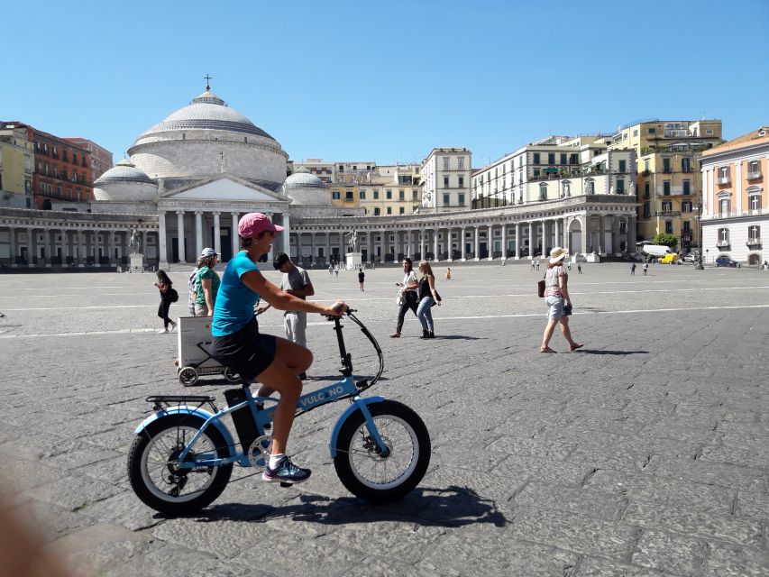 Naples: Sightseeing Tour by E-Bike - Piazza del Plebiscito, Royal Palace Colonnades, and Teatro San Carlo