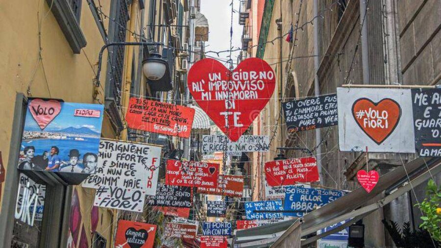 Naples: Spanish Quarters Walking Tour - Devotional symbols, votive aedicules, and why they matter