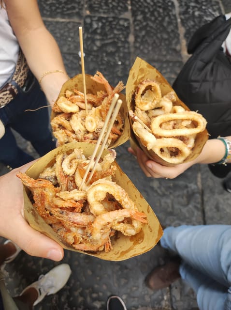 Naples Street Food Scene Tour: Small-Group Tasting Adventure - Santa Chiara Monumental Complex: More Street Food, More Neapolitan Texture