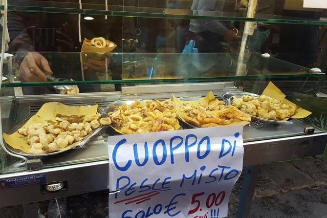 Naples street food walking tour - Comfort notes: standing near stalls and weather matters
