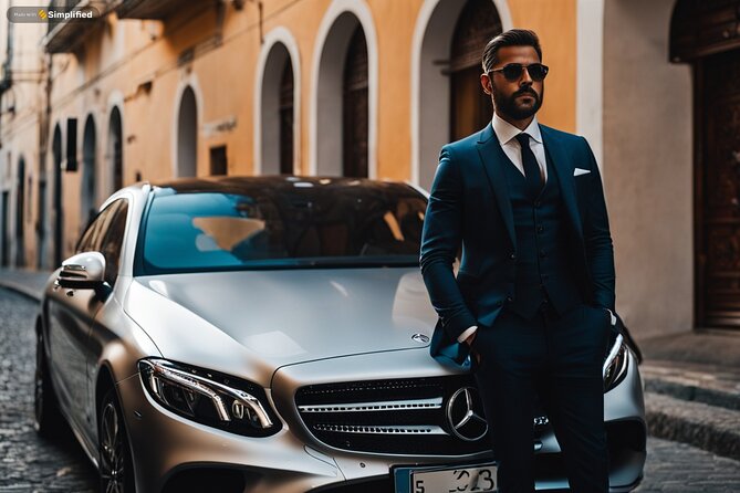 Naples to Pompeii direct transfer (or viceversa) - Ride comfort: Mercedes with AC and onboard Wi‑Fi