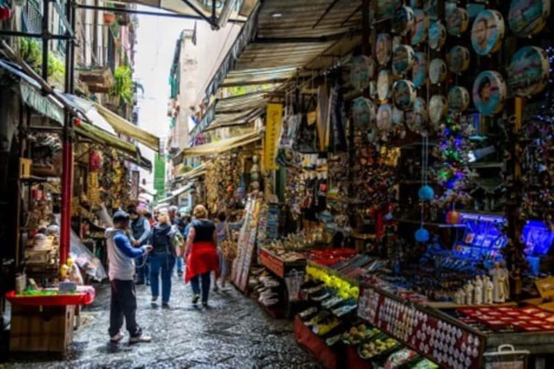 Naples Top Sights & Underground small group tour - Starting at Piazza Bellini, with Naples already humming