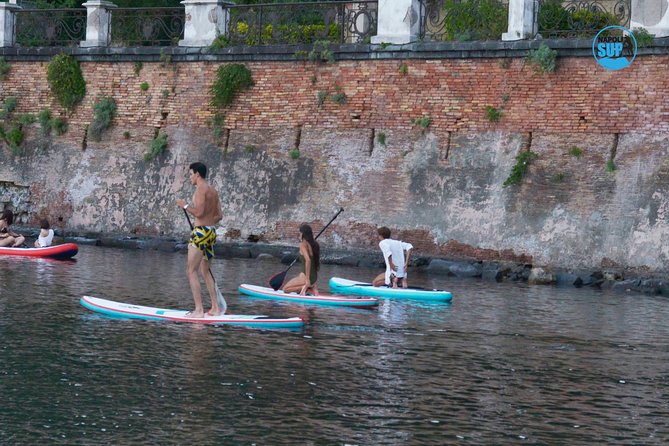 Napoli SUP Paddle Boarding Experience - Starting at Via Ferdinando Russo: the setup that makes water time easier
