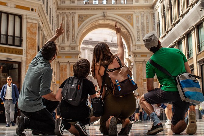 Not Just Another Naples Street Food Tour with Eating Europe - Meeting at Galleria Umberto I and Getting Set Up for the Route