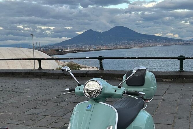 Panoramic and Historical Vespa Tour Naples - Castel dell’Ovo: oldest castle, sea setting, and the egg legend