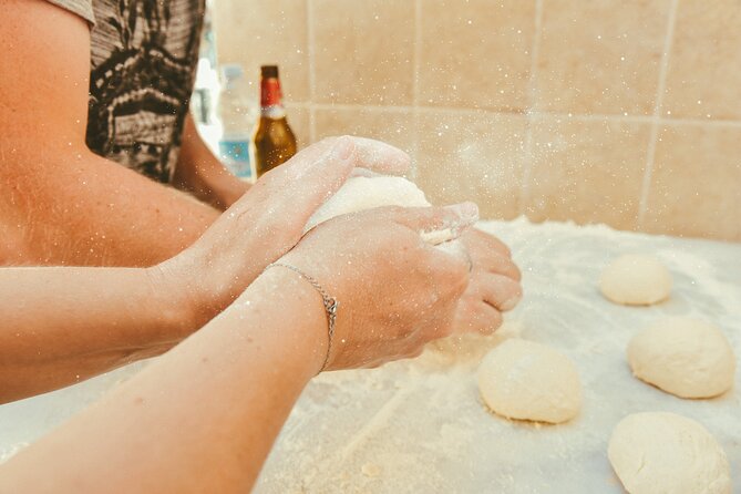 Pizza Making Experience - The terrace view and show: why the pacing is part of the experience
