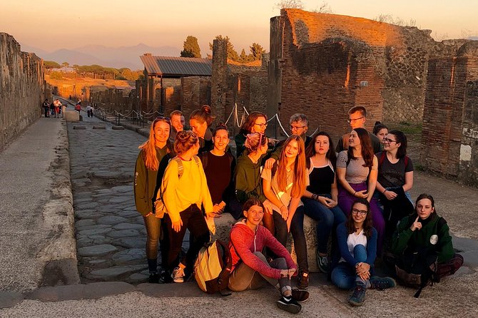 Pompei Guided Tour at Sunset - Sunset Value: What You Gain From Cooler Light and Less Rush