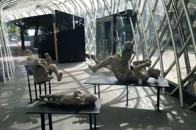 Pompeii and Herculaneum day trip - Pompeii’s museum stop: Antiquarium and the human scale of the finds