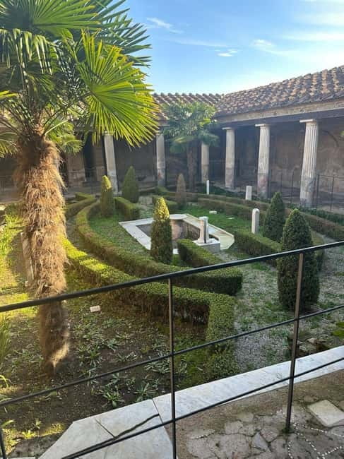 Pompeii and Vesuvius Cellars: Tour with Pick-Up in Positano - Pompeii with skip-the-line entry and a guided plan