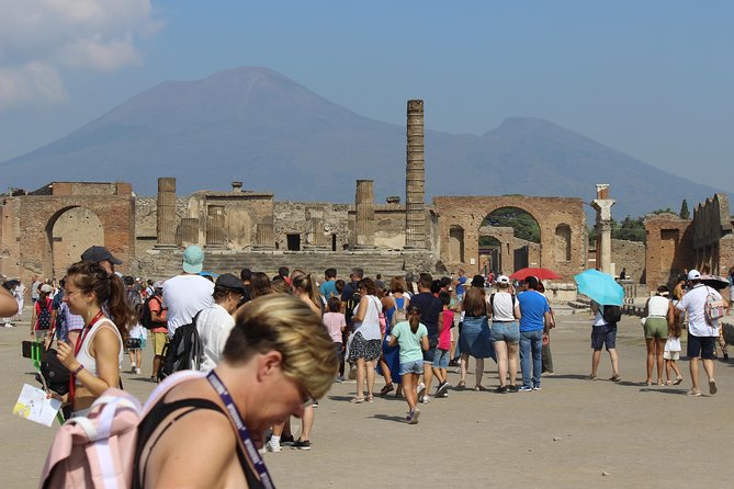 Pompeii and Vesuvius from Naples. Private activity - Tickets, rules, and what to pack so you don’t lose time