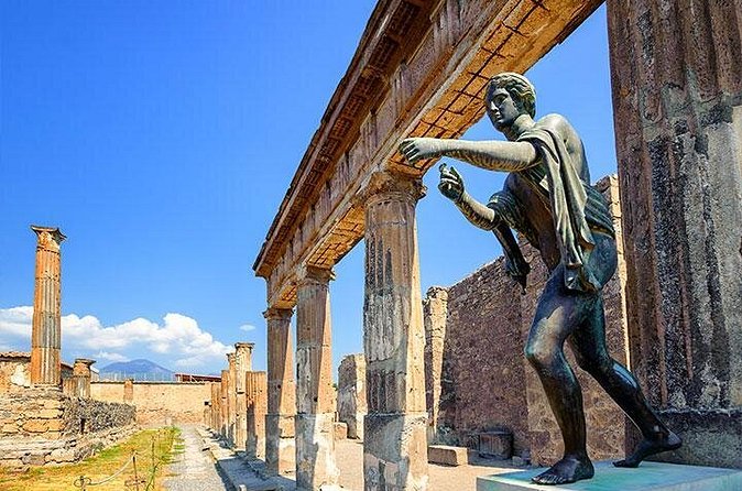 Pompeii Archaeological Area Entrance Ticket - Piazza Esedra: Forum Baths, Homes, Shops, and a Full Snapshot of Daily Life