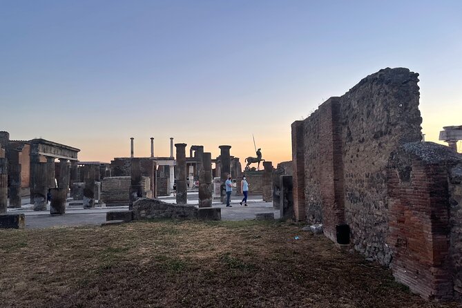 Pompeii from Afternoon to Sunset - The pace, the duration, and where you end: Forum of Pompeii